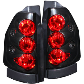 ANZO 2002-2008 GMC Envoy Taillights Black