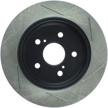 Load image into Gallery viewer, StopTech 15-16 Nissan NX200T / NX300H Slotted Rear Right Sport Brake Rotor