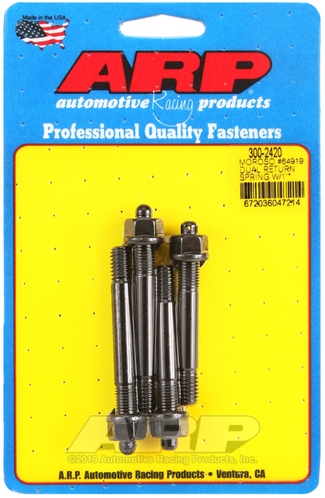 ARP Moroso 64919 Dual Return Spring w/ 1in Spacer Plate Pro Series Carb Stud Kit - GTR Auto