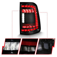 Load image into Gallery viewer, Anzo 19-23 Dodge RAM 1500 Tradesman/Big Horn Full LED Sequential Signal Black Taillights