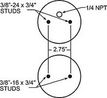 Load image into Gallery viewer, Firestone Ride-Rite Replacement Air Spring Bellow (Rear) 26C (W217607325)