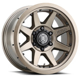 ICON Rebound Pro 17x8.5 6x5.5 25mm Offset 5.75in BS 93.1mm Bore Bronze Wheel