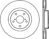StopTech 94-98 Toyota Supra Twin Turbo CRYO Slotted & Drilled Left Front Brake Rotor