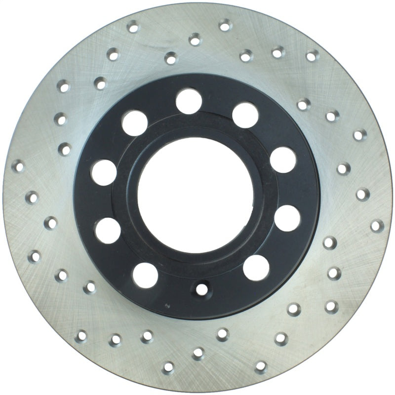 StopTech SportStop 02-06 Audi A4 (Exc Quattro) / 02-12/04 A4 Quattro Drilled Right Rear Rotor