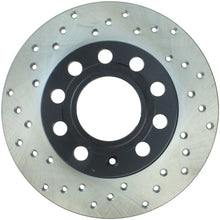 Load image into Gallery viewer, StopTech SportStop 02-06 Audi A4 (Exc Quattro) / 02-12/04 A4 Quattro Drilled Right Rear Rotor
