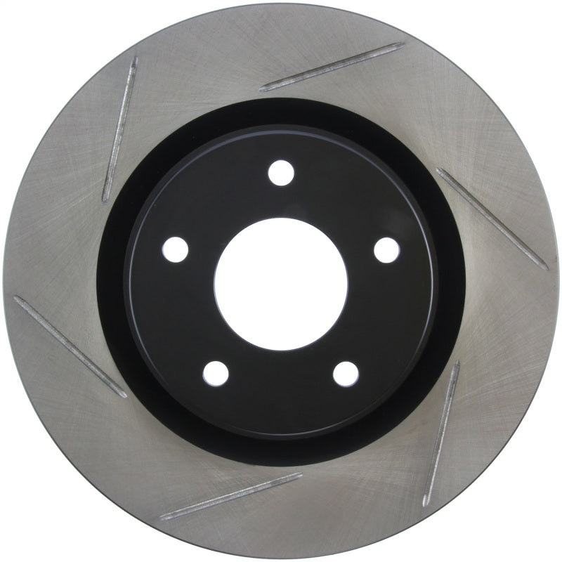 StopTech 11-14 Nissan Juke Slotted Front Right Rotor