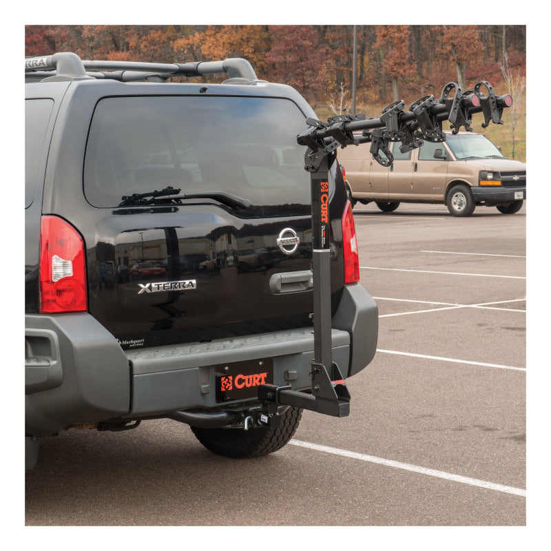 Curt Premium Hitch-Mounted Bike Rack (5 Bikes 2in Shank)