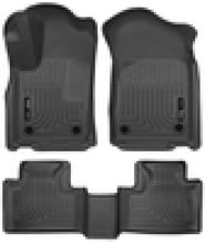 Load image into Gallery viewer, Husky Liners 16-22 Dodge Durango Weatherbeater Black Front &amp; 2nd Seat Floor Liners - GTR Auto