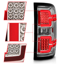 Load image into Gallery viewer, ANZO 2014-2018 Chevy Silverado 1500 LED Taillights Chrome