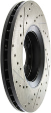 Load image into Gallery viewer, StopTech 03-09 Saab 9-3 Slotted &amp; Drilled Left Front Rotor