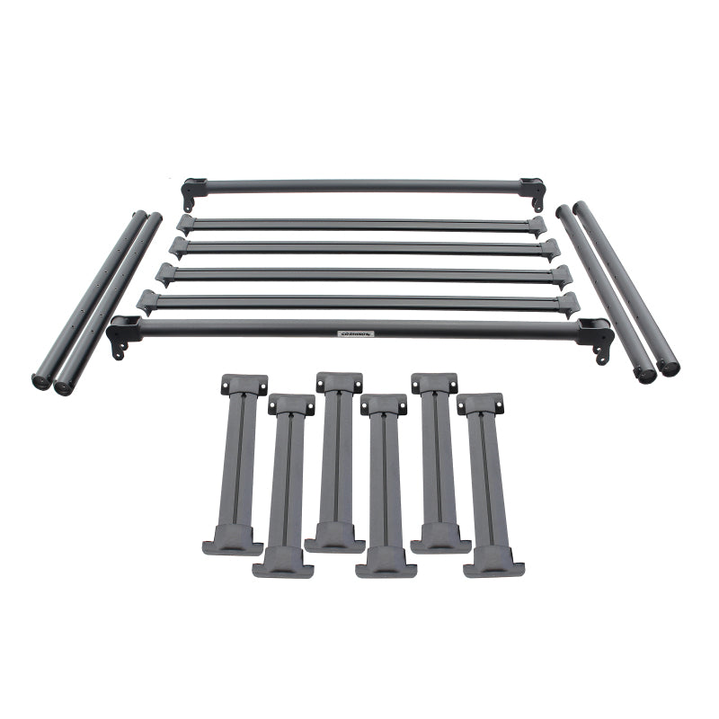 Go Rhino 19-21 Jeep Gladiator XRS Overland Xtreme Rack - Box 1 (Req. gor5950000T-02) - GTR Auto