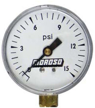 Load image into Gallery viewer, Moroso Tire Pressure Gauge Head 0-15psi (Replacement for Part No 89550)