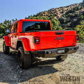 Westin 2020 Jeep Gladiator WJ2 Rear Bumper - Textured Black - GTR Auto