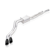 Load image into Gallery viewer, Stainless Works 2014+ Toyota Tundra 5.7L Redline Series Cat-Back Exhaust w/Black Tips