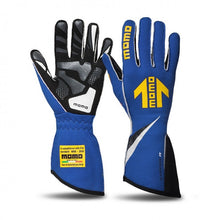 Load image into Gallery viewer, Momo Corsa R Gloves Size 8 (FIA 8856-2000)-Blue