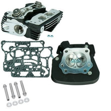 Load image into Gallery viewer, S&amp;S Cycle 2006 Dyna Super Stock 91cc Cylinder Heads - Wrinkle Black