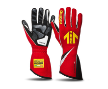 Load image into Gallery viewer, Momo Corsa R Gloves Size 12 (FIA 8856-2000)-Red