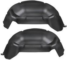 Load image into Gallery viewer, Husky Liners 11-14 Ford F-250/F-350 Super Duty Black Rear Wheel Well Guards