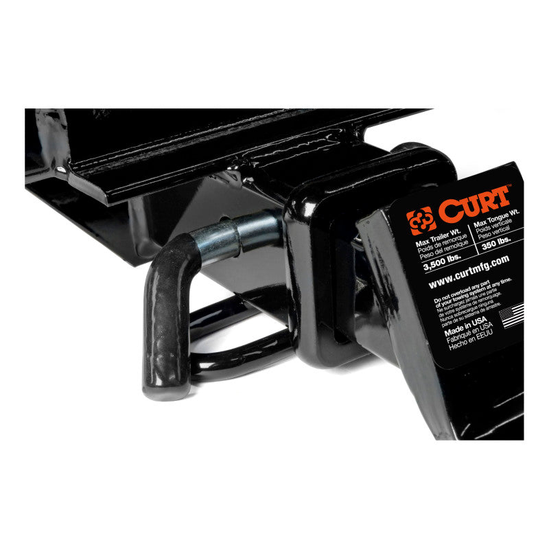 Curt 5/8in Hitch Pin (2in Receiver Zinc w/Rubber Grip)