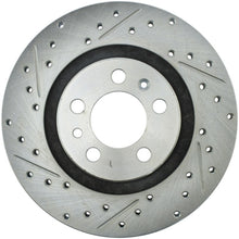 Load image into Gallery viewer, StopTech Select Sport Drilled &amp; Slotted Rotor - Front Left