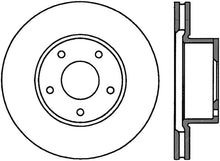Load image into Gallery viewer, StopTech Power Slot 04 Pontiac GTO Front Right Slotted CRYO Rotor