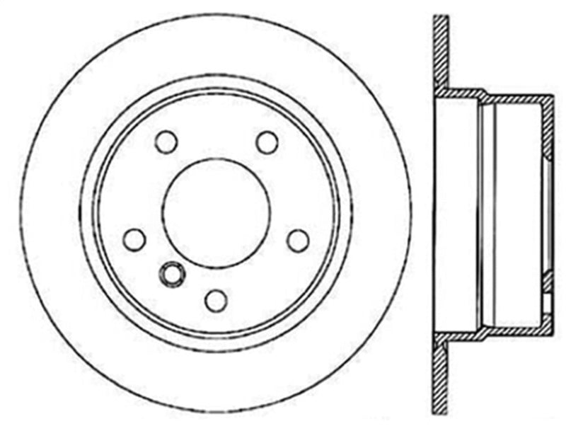 StopTech Slotted & Drilled Sport Brake Rotor