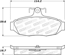 Load image into Gallery viewer, StopTech Sport Brake Pads w/Shims &amp; Hardware - Rear