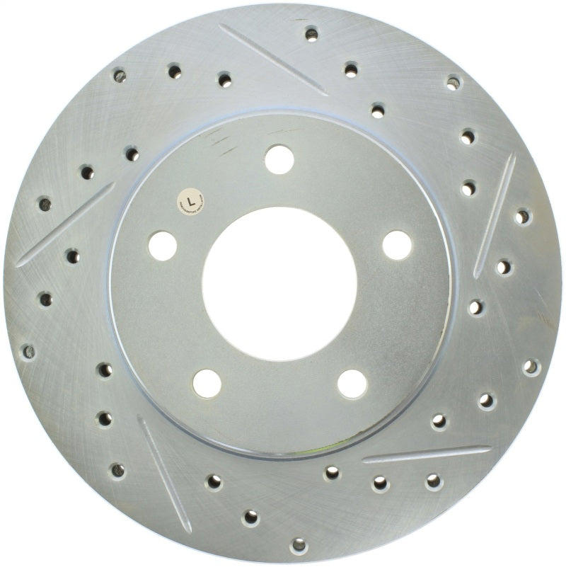 StopTech Select Sport Drilled & Slotted Rotor - Front Right