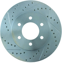 Load image into Gallery viewer, StopTech 02-06 Ford Expedition / 02-06 Lincoln Navigator Sport Slotted &amp; Drilled Front Right Rotor