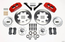 Load image into Gallery viewer, Wilwood Dynapro 6 Front Hub Kit 12.19in Drilled Red 79-81 Camaro