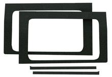 Load image into Gallery viewer, DEI 18-23 Jeep Wrangler JL 2-Door Boom Mat Rear Side Window Trim - 2 Piece - Black