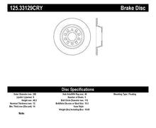 Load image into Gallery viewer, Stoptech Premium Cryo High Carbon Brake Rotor