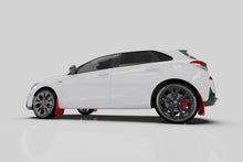 Load image into Gallery viewer, Rally Armor 19-21 Hyundai Elantra GT N Line/i30 Red UR Mud Flap w/Black Logo