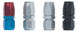 Fragola -4AN Straight Power Flow Hose End - Blue/Red