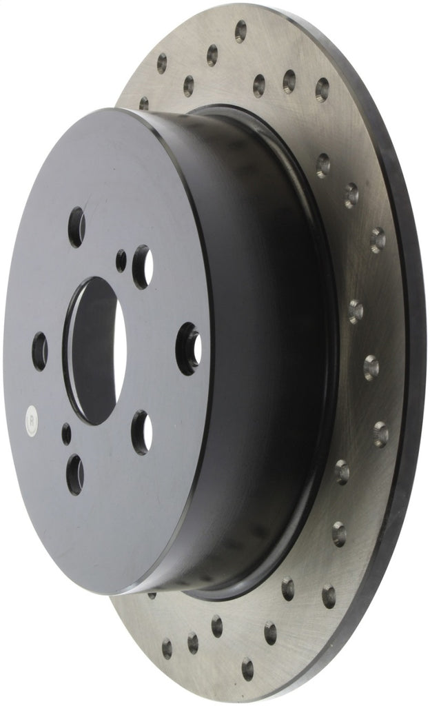 StopTech 03-08 Pontiac Vibe / 05-09 Scion tC / 03-06 Toyota Matrix Rear Right Drilled Rotor