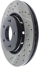 Load image into Gallery viewer, StopTech 09-15 Mitsubishi Lancer Ralliart Sport Stop Slotted &amp; Drilled Front Right Rotor