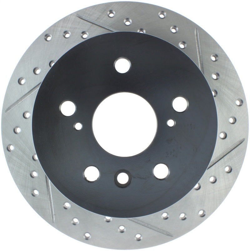 StopTech 07-09 Lexus ES 250/ES 300/ ES330/ES350 SportStop Slotted & Drilled Left Rear Rotor