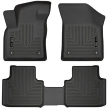 Load image into Gallery viewer, Husky Liners 18-19 Volkswagen Atlas Weatherbeater Black Front &amp; 2nd Seat Floor Liners - GTR Auto