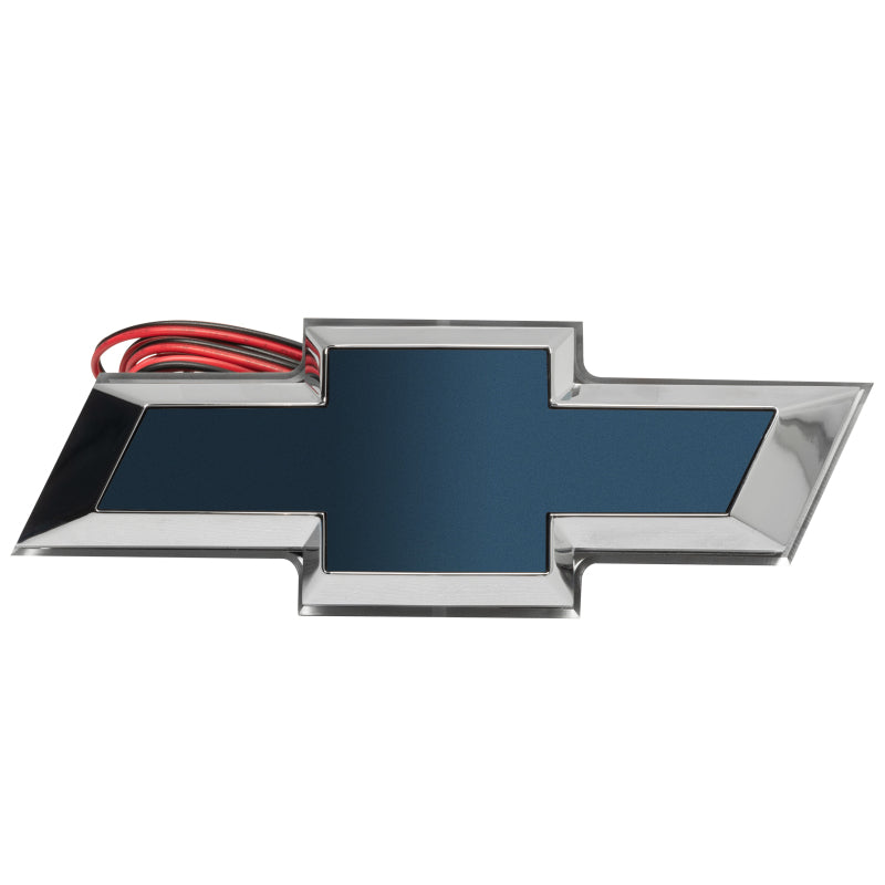 Oracle 14-15 Chevy Camaro Illuminated Bowtie - Dual Inten - Blue Ray Metallic - Red