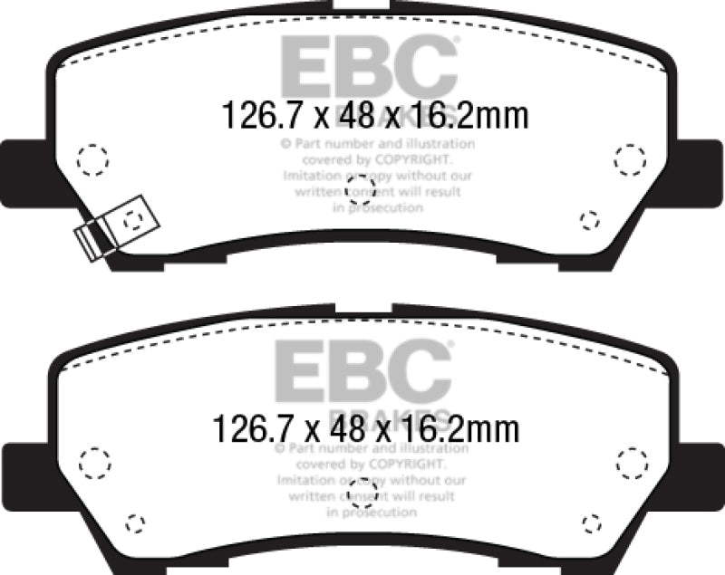 EBC Brakes Greenstuff 2000 Series Sport Pads