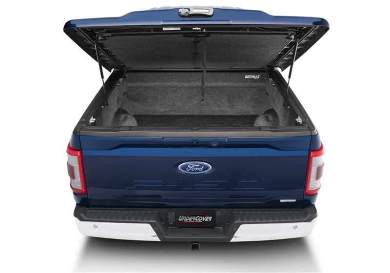 UnderCover 2021 Ford F-150 Crew Cab 5.5ft Elite LX Bed Cover - Smoked Quartz