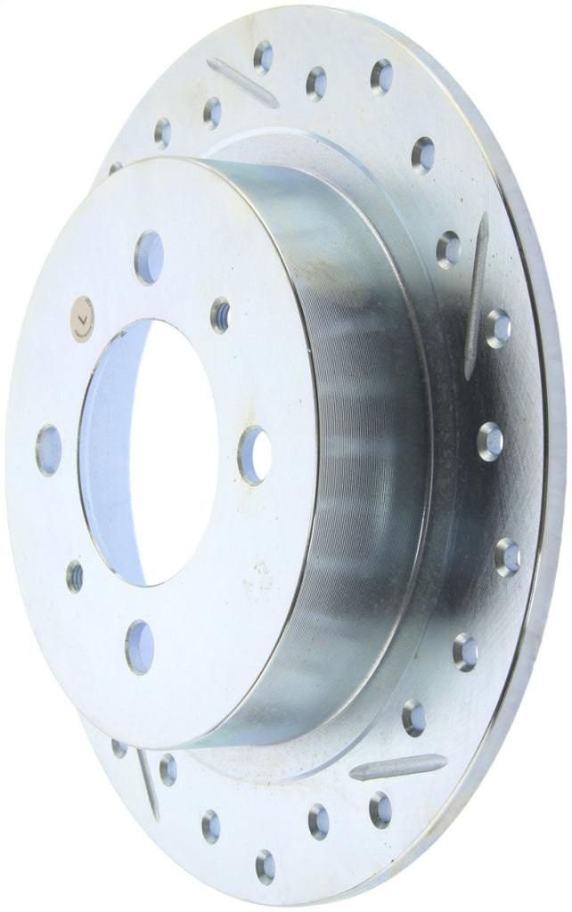 StopTech Select Sport Drilled & Slotted Rotor - Rear Left