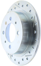 Load image into Gallery viewer, StopTech Select Sport Drilled &amp; Slotted Rotor - Rear Left