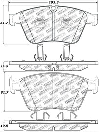 StopTech Performance Brake Pads