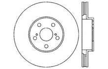 Load image into Gallery viewer, StopTech 03-08 Pontiac Vibe / 05-09 Scion tc Right Front Slotted &amp; Drilled Rotor