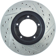 Load image into Gallery viewer, StopTech 95-04 Toyota Tacoma Right Front Slotted &amp; Drilled Rotor
