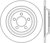 StopTech Sport Cross Drilled Brake Rotor - Front Right