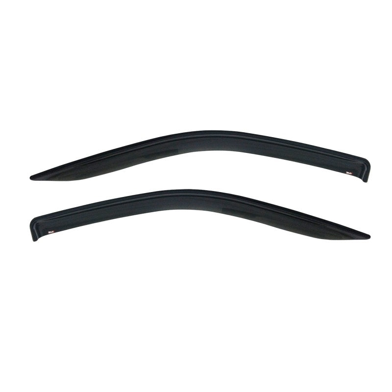 Westin 2009-2014 Ford F-150 Reg Cab Wade Slim Wind Deflector 2pc - Smoke