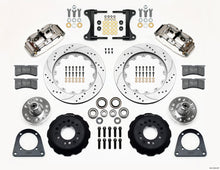 Load image into Gallery viewer, Wilwood Narrow Superlite 6R Front Hub Kit 14.00in Drill-Zinc Pol TCI-IFS 71-78 (Pinto Based)