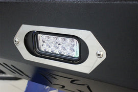 Iron Cross Rectangular Center Light Bracket for Winch Opening (Bracket Only)